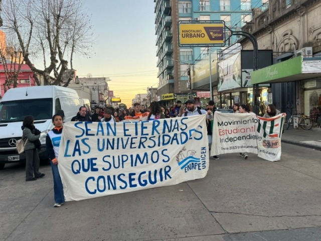 Comenz la semana de lucha en todas las universidades pblicas